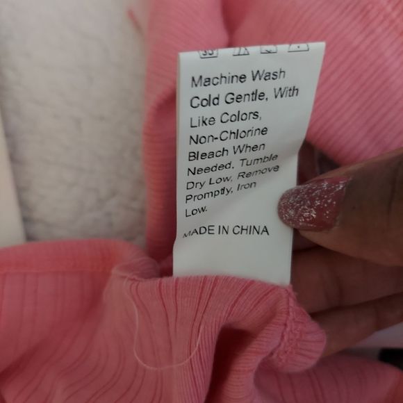 SHEIN Two Tone Tie Front Halter Top - Picture 8 of 8